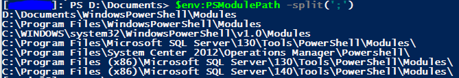 Get-Module