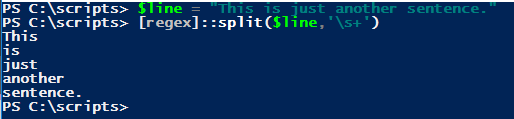 regextypesplit